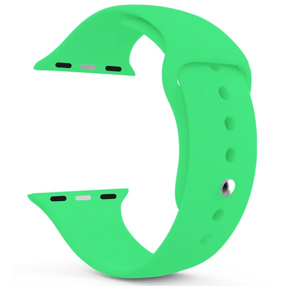 CaseUp Apple Watch Ultra Kordon Silikon Spor Yeşil 1